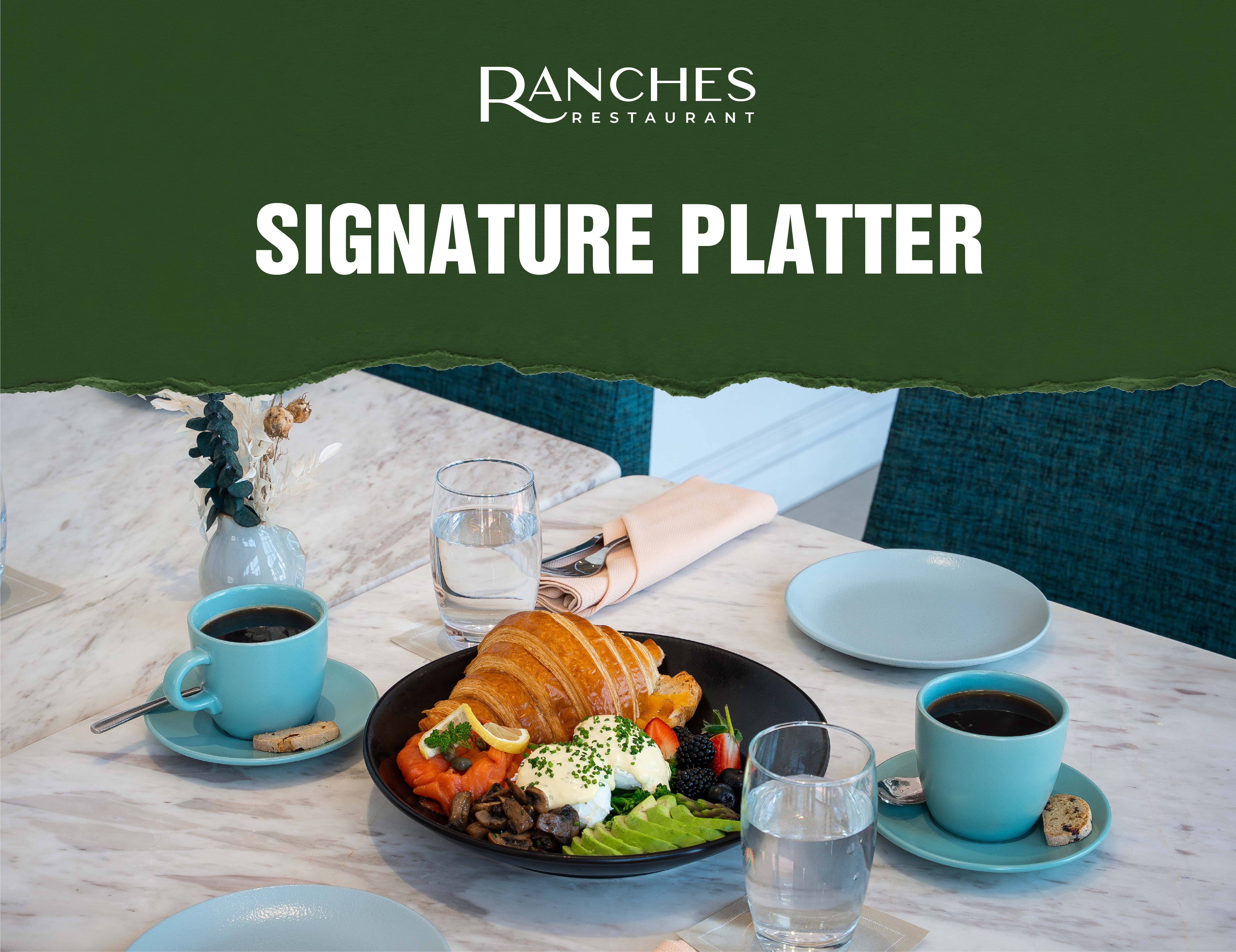 SIGNATURE PLATTER