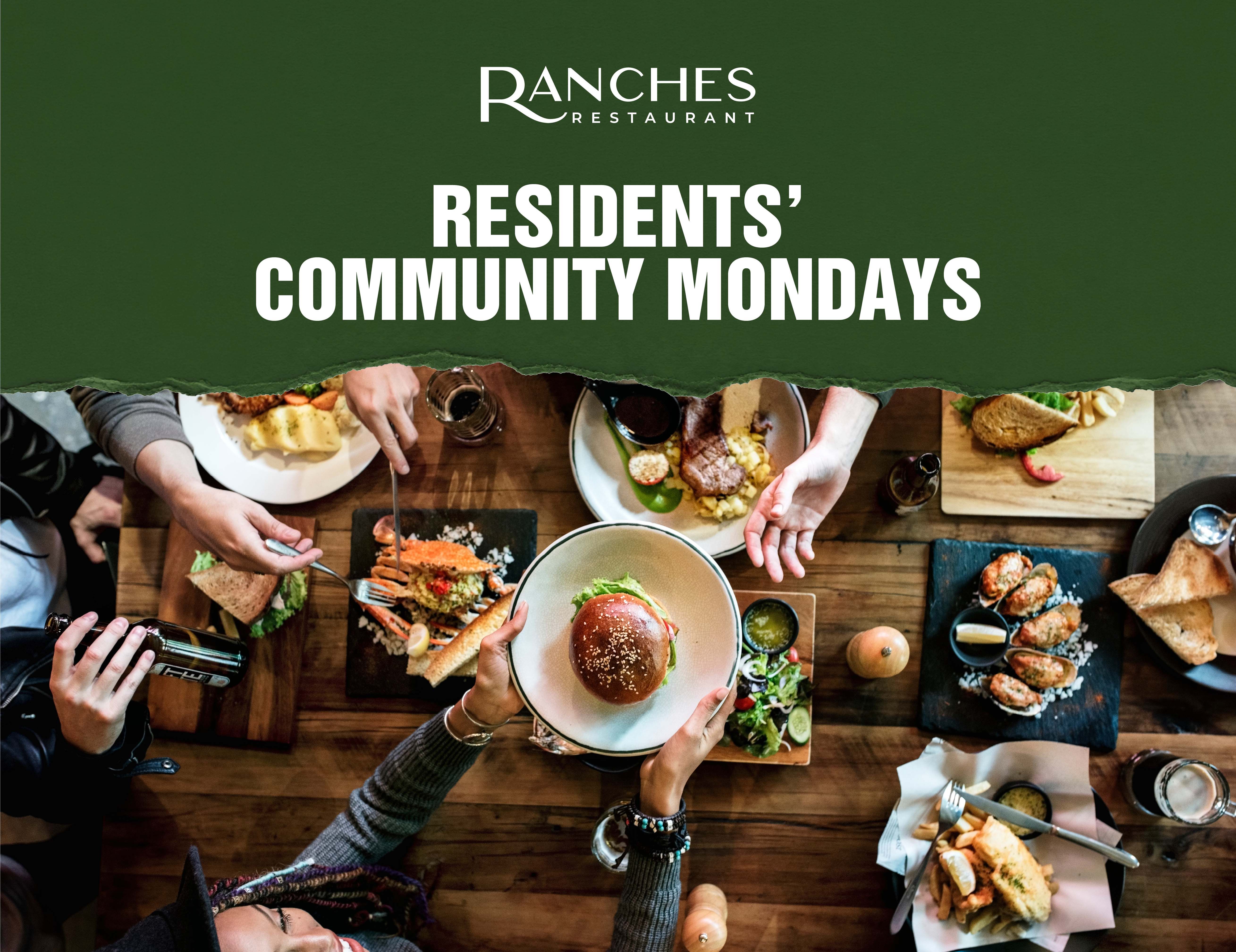 RESIDENTS' COMMUNITY MONDAY